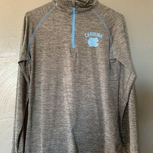 University of North Caroline thin soft quart zip